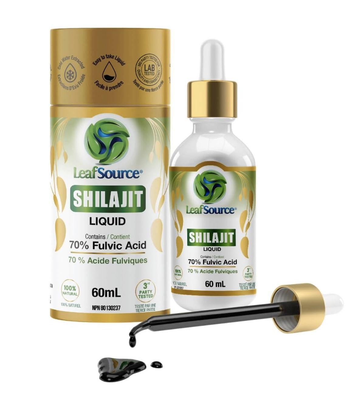 Shilajit liquide - Leaf Source - 60ml